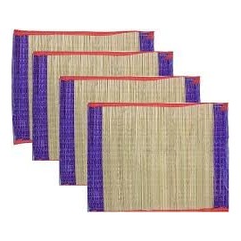 Generic Multicolor 18x18 inch Yoga Mat for Pooja