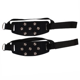 1 Pair Shoe Spikes, Ofkpo Universal Anti-Slip Shoe with Velcro Fastenings