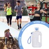 Darryy Leak-Proof Drinking Bottle, Gym, Flat Water Bottle, 750 ml,