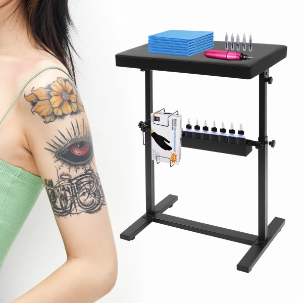 TBVECHI Tattoo Armrest Stand, Armrest Stand, Height Adjustable Armrest Bracket