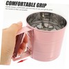iplusmile Handheld Flour Sifter Cup Portable Powder Strainer for Baking