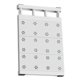 Adjustable Closet Shelves | Closet Shelf Divider No Punching Closet Shelf Organizer - Non-Slip Closet Insert Shelving Wardrobe Dividers Separator for Cabinets Bookcases