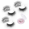 QKKO Glazy Boo False Eyelashes, Self Adhesive Lashes, Most Natural