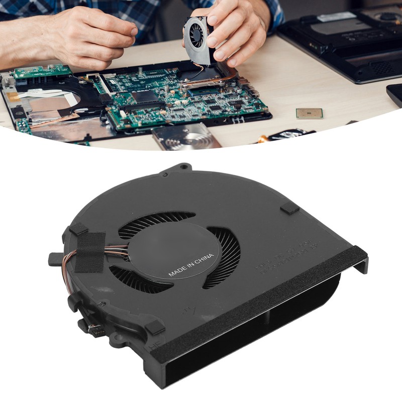 Laptop Cooling Fan 4 Pin Replacement Cooling Fan Replacement for