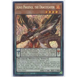 Ignis Phoenix, The Dracoslayer - DABL-EN022 - Secret Rare - 1st Edition