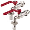 Royal Gardineer Ball Valve: Set of 2 Taps with Ball