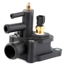 OCPTY Thermostat Housing Fit for Chrysler Sebring 2001 02 03 04 05 2006,for Dodge Stratus 2001 02 03 04 05 2006 Engine Coolant Thermostat Housing Assembly Replaces 4792630AA,902-302