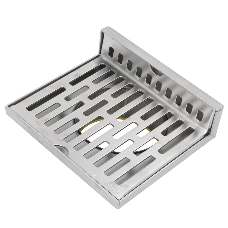 Corner Floor Drain L Shape Design Durable Stainless Steel Corrosion