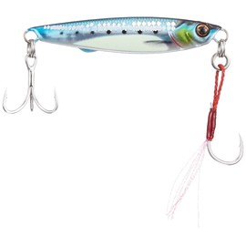 Major Craft Metal Jig, Jig Para Short, Live Damage, Glowy Sardine, 0.7 oz (20 g)