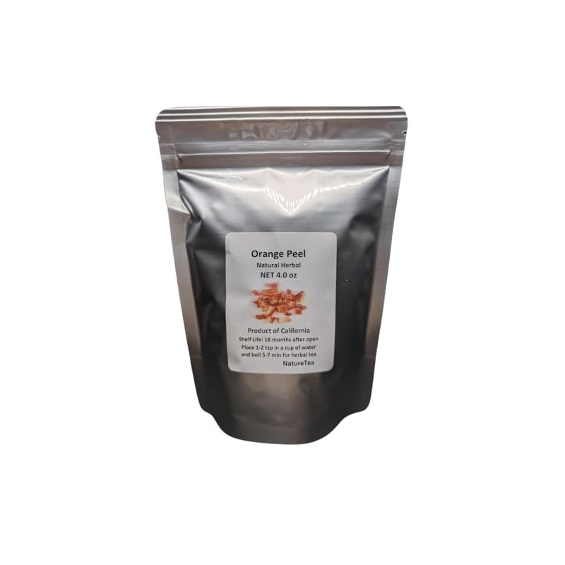 Orange Peel - Dried Orange Peel - Small Cut from