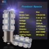 YM E-Bright Blue 1156 BA15S Led Bulb,1141 1073 7506 Base
