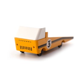 CANDYCAR® Wooden Diecast Collection - Tow Racer, Premium Handcrafted Beech Wood Toy Car