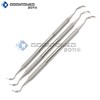OdontoMed2011 Dental Elevator Sharp END Root TIP Pick 3 Pieces