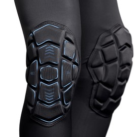 Legendfit Long Knee Pads for Wrestling Basketball Football Volleyball Padded Compression Leg Sleeves for Kids Youth Adults 2 PCS