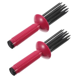 Baluue 2pcs Hair Curling Comb for Styling Portable Bubble Curling Brush for Curly Hair Professional Comb and Styling Needs