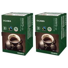 Keurig K-CUP Kyoto Ogawa Coffee Organic Coffee, 24 Cups, 0.3 oz (9 g) x 12 Packs x 2 Boxes, Ogawa Coffee Organic Coffee