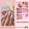 AORAEM Square Nail Tips 600 PCS Artificial Full Cover Nail