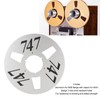 1/4 10.5 Inch Empty Tape Reel 3 Hole Aluminum Alloy