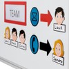 5 Name Magnets Avatar Men Rewritable 5.5 x 5 cm