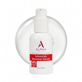 Alpha Skin Care | Sérum de Renovación Intensiva | 14% AHA Glicólico | 2 oz