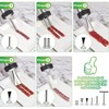 Large Capacity Jerky Gun Kits, Jerky Cannon, Stainless Steel Jerky