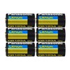 Panasonic CR123 CR123A 3V Lithium Battery ,6 Count (Pack of