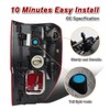 LED Tail Lights wiht Blind Spot Compatible with 2019 2020