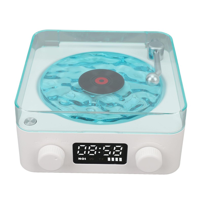 Portable Bluetooth Speaker, White Noise Machine with Alarm Clock 4