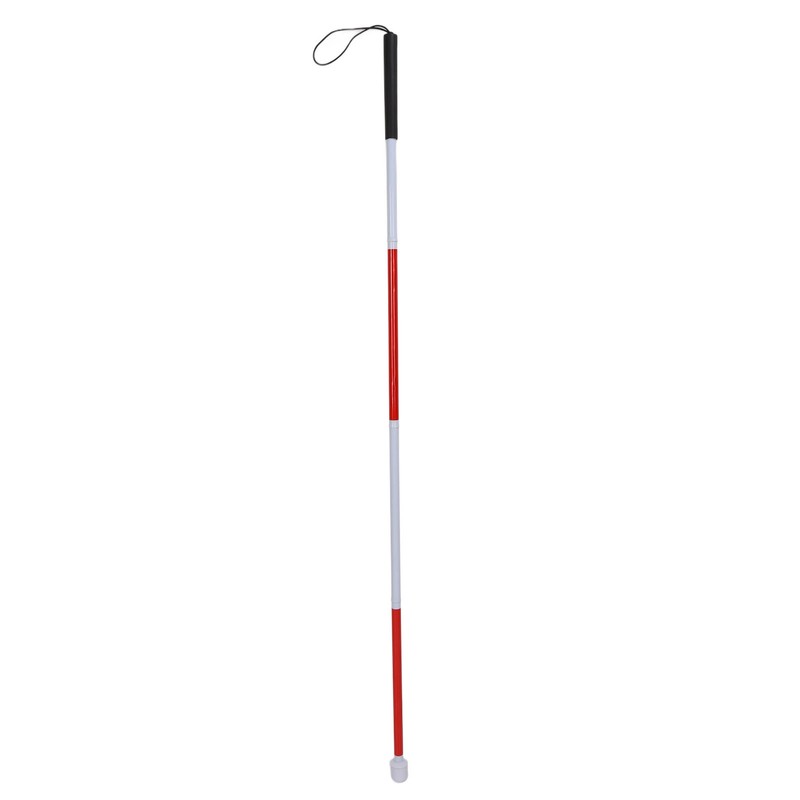 Blind Guide Cane Aluminum Alloy Portable Folding Walking Stick for