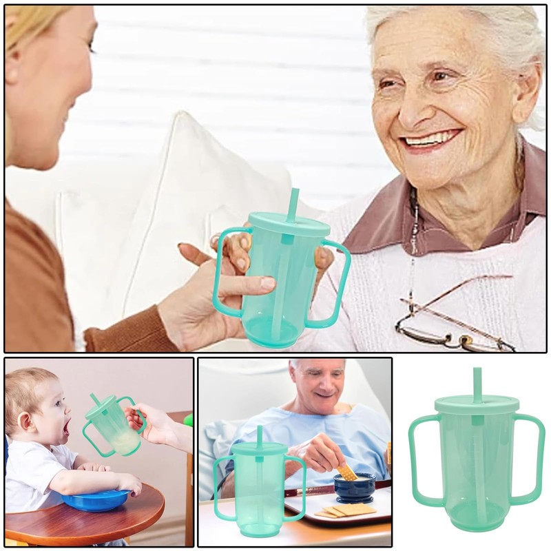 KFSCIP Sippy Cup for Adults, Non Spill Drinking Cups for