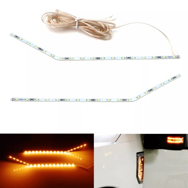 iJDMTOY Amber LED Background Illumination Kit 17-22 F250 F350 F450