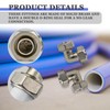 M8067 3/4 Inch Tubing Double O Ring Elbow Compression Fitting