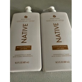 Native 2 X RARE Native Limited Edition 16.5 Ounce Sugar Cookie Hand & Body Lotion