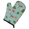 Caroline's Treasures BB4815OVMT Christmas Spanish Hound Oven Mitt Heat Resistant