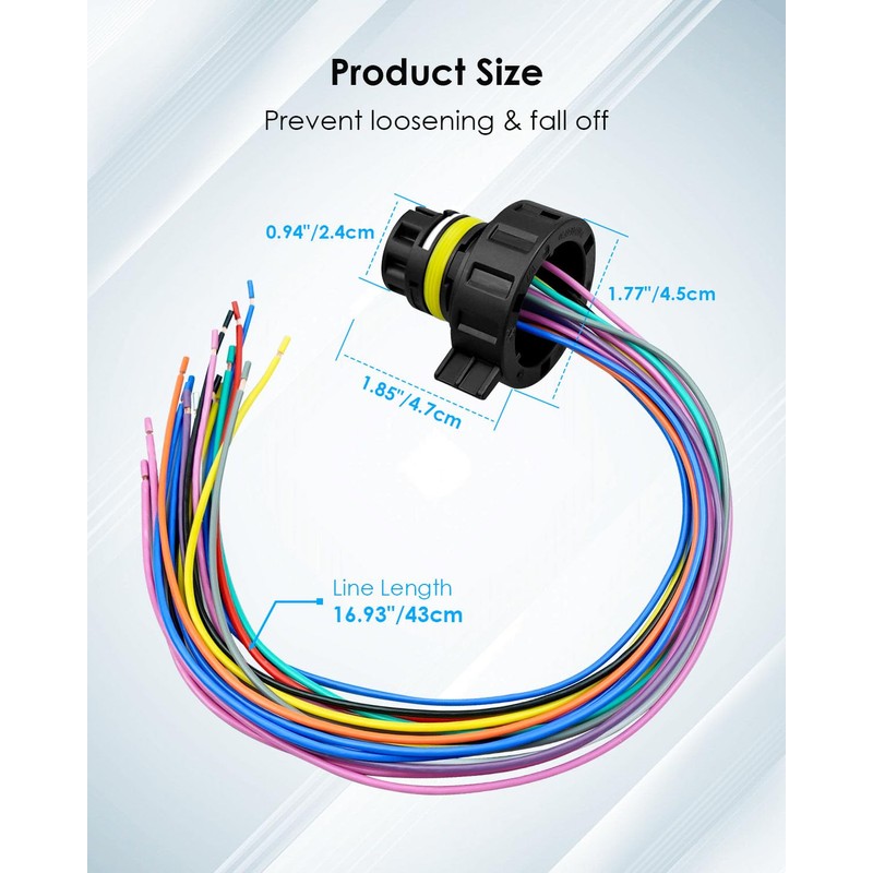 External Harness Repair Kit Compatible with Chevy GMC 6L80E 6L90E
