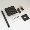 Heable Oil Rubbed Bronze Shower Faucet Set, Single Function Shower