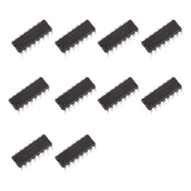 Bridgold 10Pcs Sn74ls47n 74Ls47n 74Ls47 74Ls BCD To 7-Segment Decoder/