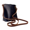 Girly Handbags Womens Genuine Leather Rigid Cross Body Shoulder Bag