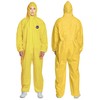AXEL Hazmat Suits Disposable | 20 Pack | Yellow Protective