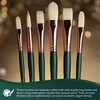 Silver Brush Limited Grand Prix Filbert Oil Paintbrush, Size 1
