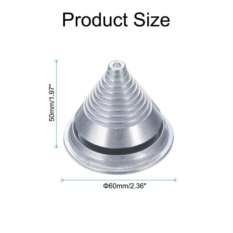 sourcing map 1pcs Lawn Mower Blade Balancer, Zinc Alloy Universal