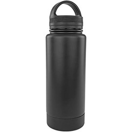Stainless Steel Drinking Tumbler Bottle Diversion Safe Stash and Hide Small Valuables Money Keys Jewelry Black 12 Ounce