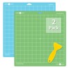 HTVRONT Variety Cutting Mat, 2 Pcs Cutting Mat 12x12 Compatible