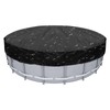 Summer Pool Cover, Garden Swimming Pool Dust Cover with Drawstring,