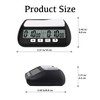Digital Chess Clock, Professional Electronic Chess Timer with Alarm, Multifunction