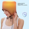 Heat Migraine Relief Hat Hot Compress 3 Gear Adjustable Even