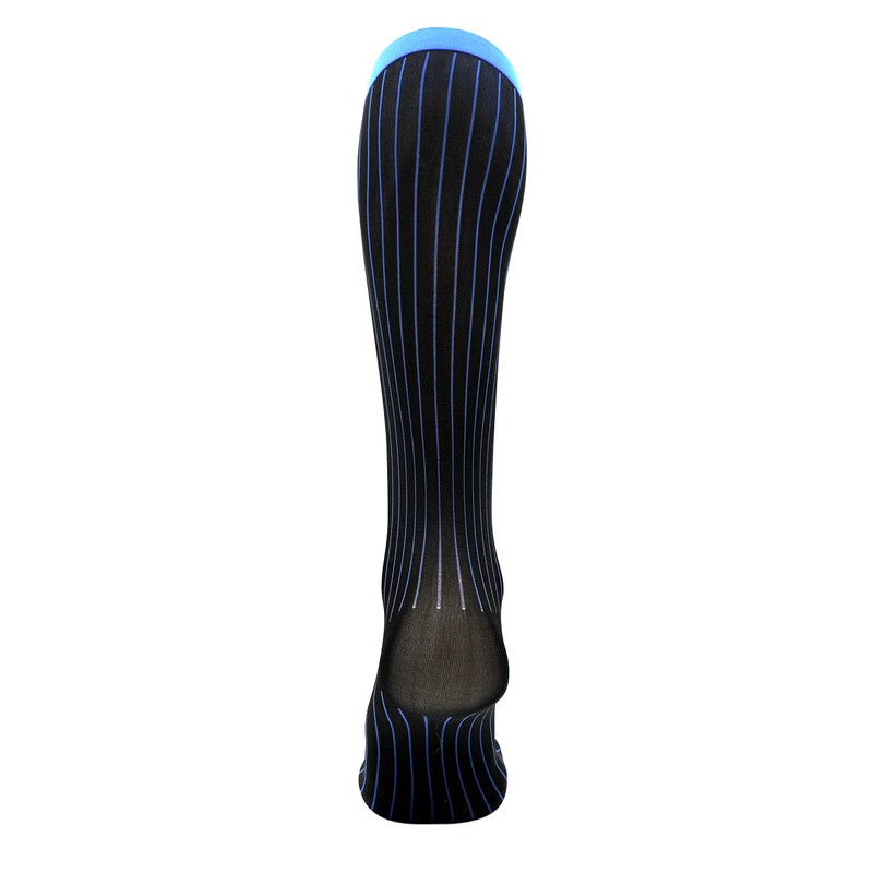 3-Pack Mens Over the Calf Sheer Nylon Spandex Dress Socks