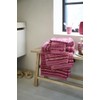 PIP STUDIO Geometric Print Bath Towel Dark Pink 70 x