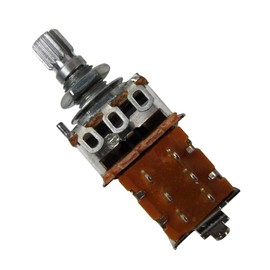 FLEOR 2pcs Push Pull Guitar Pots Short 15mm Split Shaft B250K Linear Taper Potentiometers