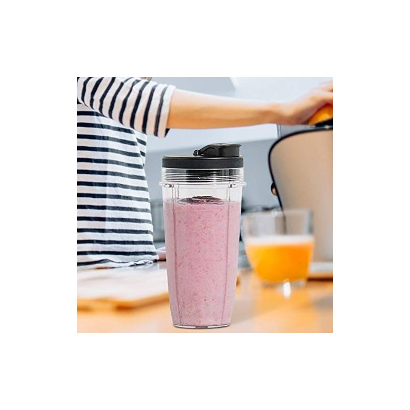 Juicer Top Lid, Replacement Part for Nutribullet Cups with Flip